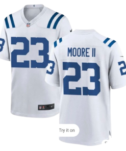 Kenny Moore II Indianapolis Colts Nike Youth Game Jersey - White