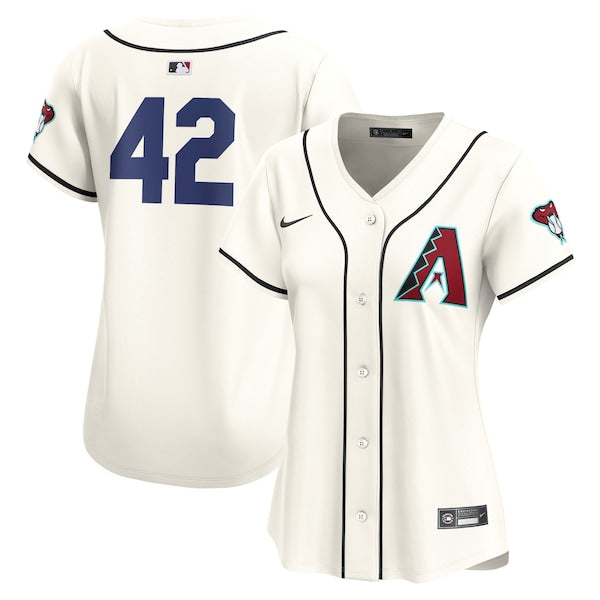 Arizona Diamondbacks Nike Women's 2024 Jackie Robinson Day Home Limited Jersey?ยจC White