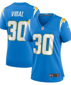 Kimani Vidal Los Angeles Chargers Nike Women's  Game Jersey -  Powder Blue