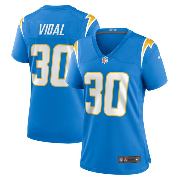 Kimani Vidal Los Angeles Chargers Nike Women's Game Jersey - Powder Blue