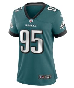 Alternative view of Ty Robinson Philadelphia Eagles Nike Women's Team Game Jersey - Midnight Green