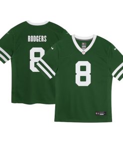 Aaron Rodgers New York Jets Nike Toddler Game Jersey - Legacy Green