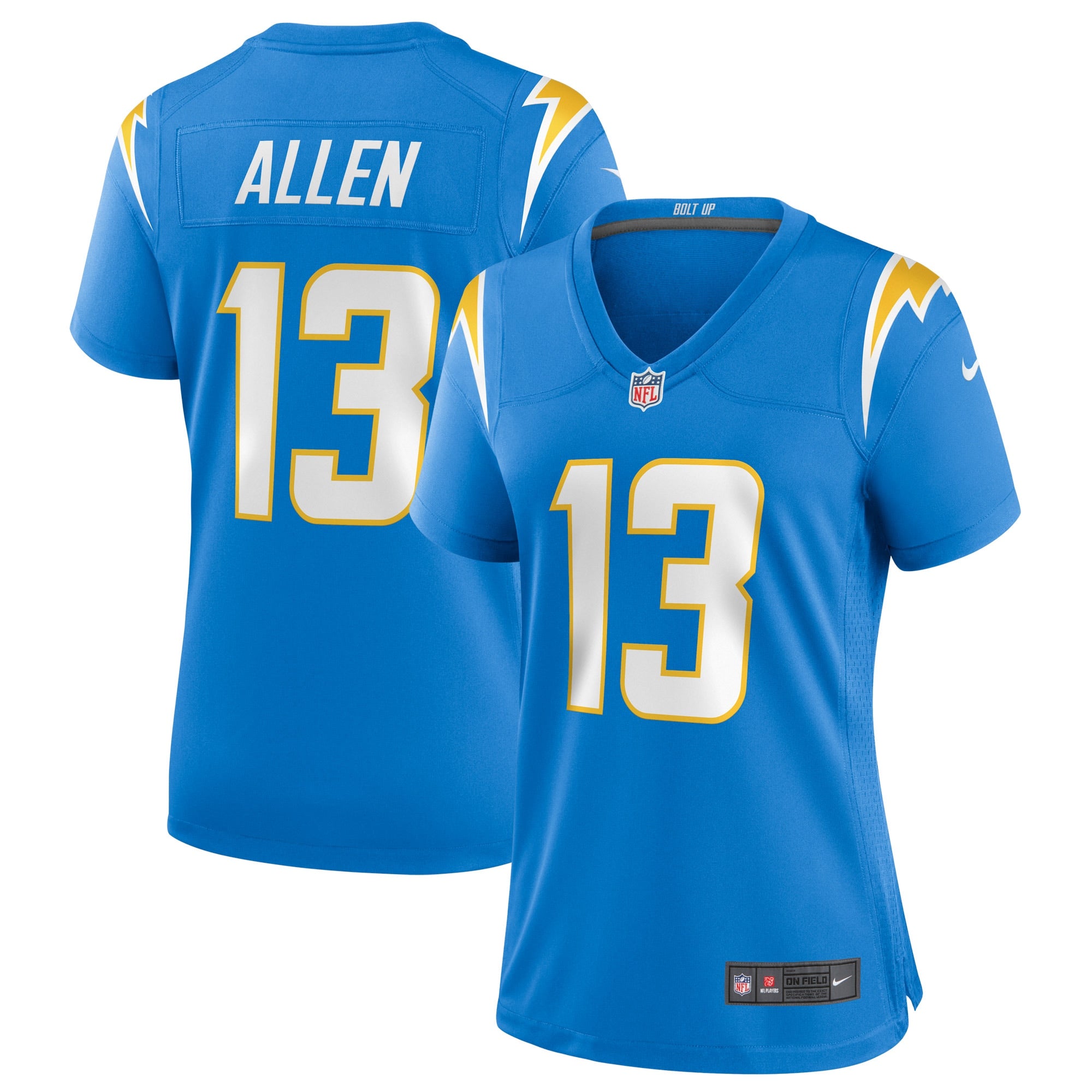 Keenan Allen Los Angeles Chargers Nike Women's Game Jersey - Royal/Blue - Image 5