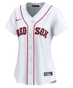 Alternative view of Roman Anthony Boston Red Sox Nike Women's Home Limited Player Jersey - White