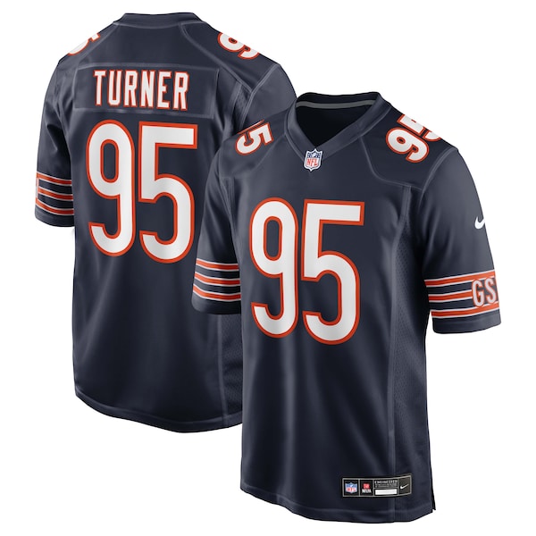 Shemar Turner Chicago Bears Nike Team Game Jersey - Navy