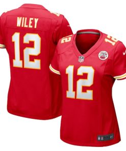 Jared Wiley Kansas City Chiefs Nike Women's  Game Jersey -  Red
