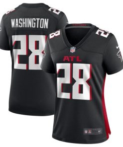 Carlos Washington Atlanta Falcons Nike Women's Game Jersey - Black