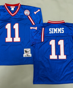Phil Simms New York Giants Authentic Throwback Retired Player Jersey