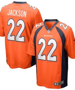 Kareem Jackson Denver Broncos Nike Game Jersey - Orange