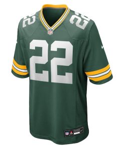 Alternative view of Matthew Golden Green Bay Packers Nike 2025 NFL Draft First Round Pick  Game Jersey - Green