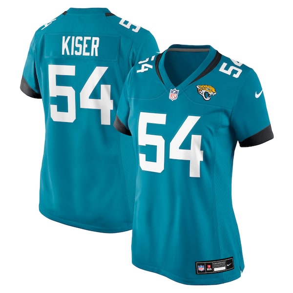 Jack Kiser Jacksonville Jaguars Nike Women's Team Game Jersey - Teal