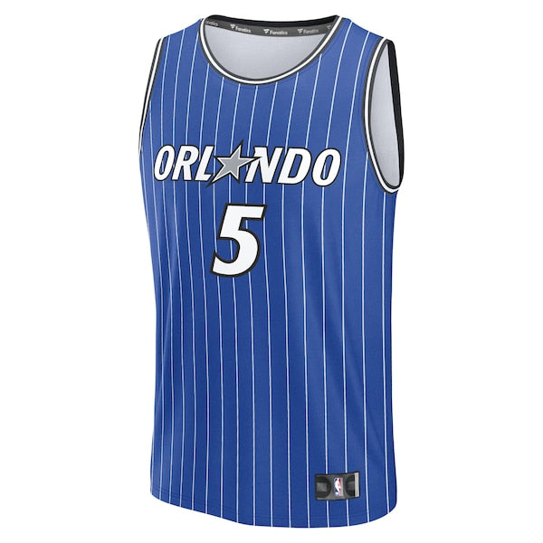 Paolo Banchero Orlando Magic Fast Break Replica Player Jersey - Icon Edition - Blue - Image 2