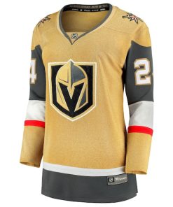 Alternative view of Jaycob Megna Vegas Golden Knights  Women's Home Breakaway Jersey - Gold