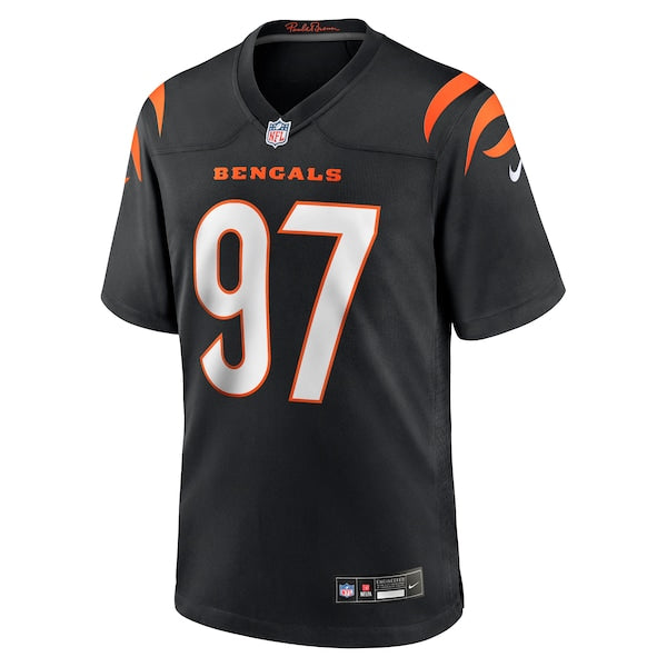 Shemar Stewart Cincinnati Bengals Nike Team Game Jersey - Black - Image 2