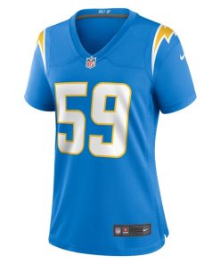 Alternative view of Troy Reeder Los Angeles Chargers Nike Women's Team Game Jersey -  Powder Blue