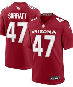 Sage Surratt Arizona Cardinals Nike Team Game Jersey -  Cardinal