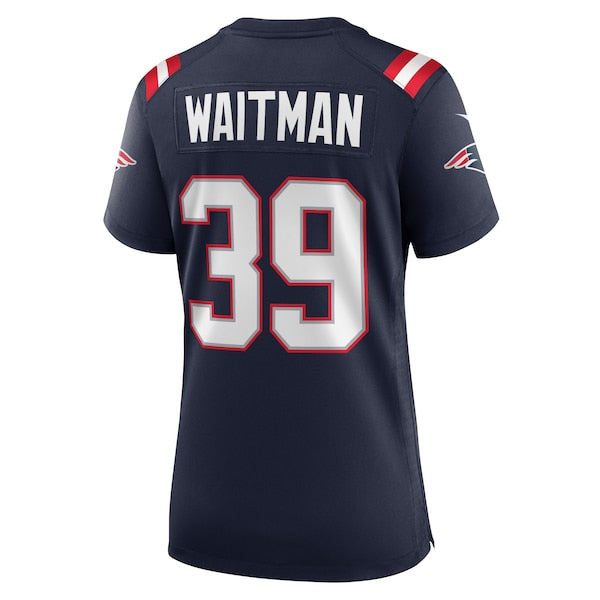 Corliss Waitman New England Patriots Nike Women's Team Game Jersey - Navy - Image 3