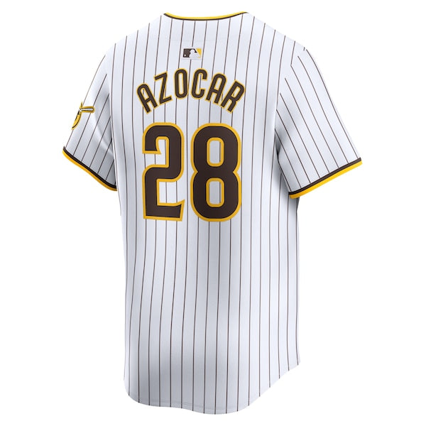 Jose Azocar San Diego Padres Nike Home Limited Player Jersey - White - Image 3