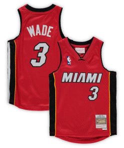 Dwyane Wade Miami Heat  Preschool 2005-06 Hardwood Classics Player Jersey - Red