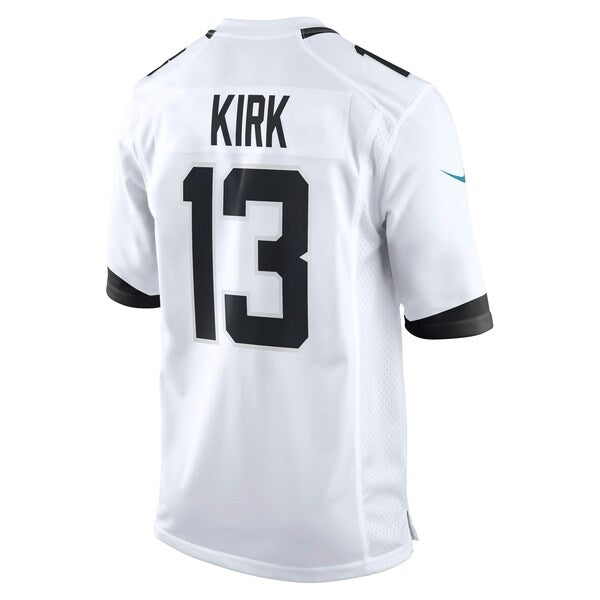 Christian Kirk Jacksonville Jaguars Nike Game Jersey - White/Teal - Image 7