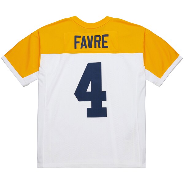 Brett Favre Green Bay Packers 1994 Legacy Replica Jersey - White - Image 3