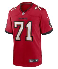 Alternative view of Lorenz Metz Tampa Bay Buccaneers Nike  Game Jersey -  Red