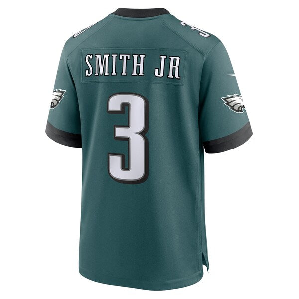 Nolan Smith Philadelphia Eagles Nike Super Bowl LIX Game Player Jersey - Midnight Green - Image 3