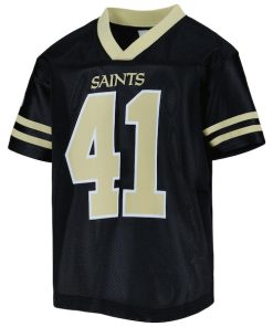 Alternative view of Youth Alvin Kamara Black New Orleans Saints Team Replica Jersey