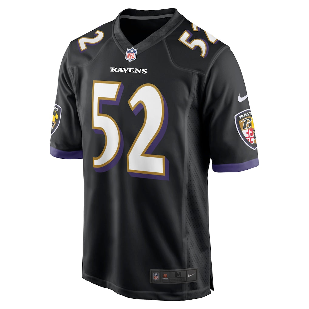 Ray Lewis Baltimore Ravens Nike Retired Player Game Jersey - Black - Image 2