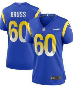 Logan Bruss Los Angeles Rams Nike Women's Game Player Jersey - Royal