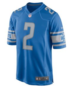 Alternative view of Chauncey Gardner-Johnson Detroit Lions Nike Game Player Jersey - Blue
