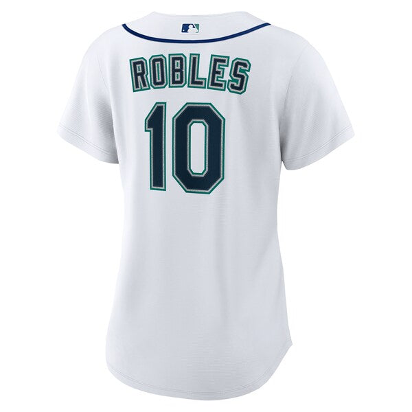 Victor Robles Seattle Mariners Nike Women's Home Replica Jersey - White - Image 3