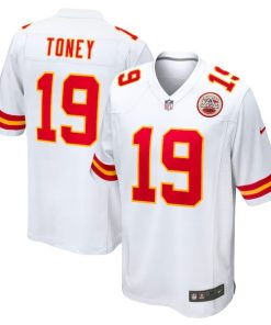 Kadarius Toney Kansas City Chiefs Nike  Game Jersey - White