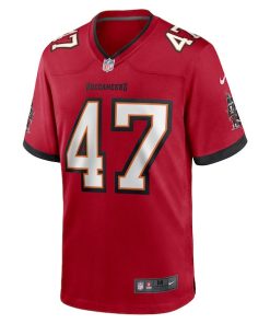 Alternative view of John Lynch Tampa Bay Buccaneers Nike Retired Player Game Jersey - Red