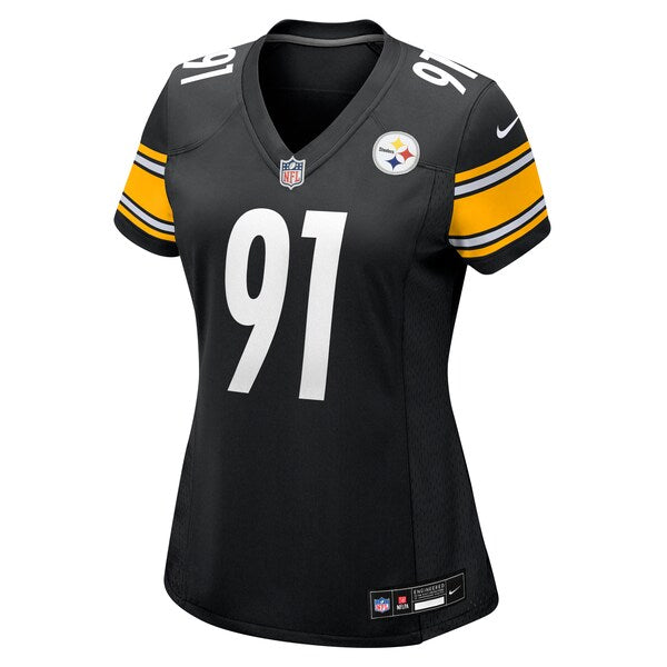 Preston Smith Pittsburgh Steelers Nike Women's Game Jersey - Black - Image 3