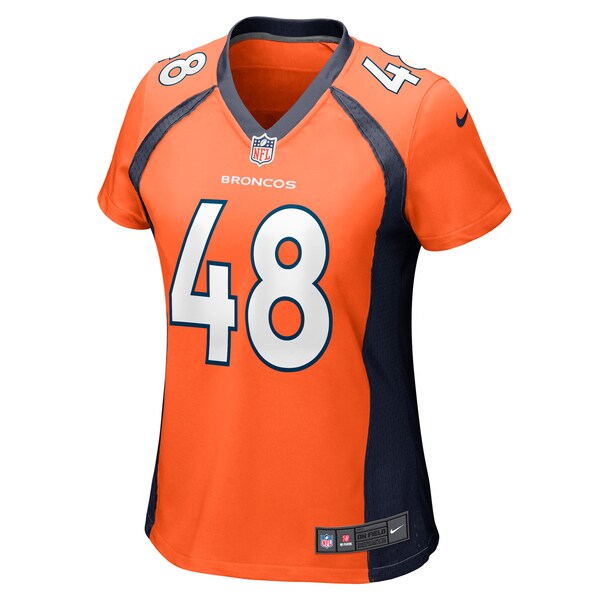 Mitchell Fraboni Denver Broncos Nike Women's Team Game Jersey - Orange - Image 2