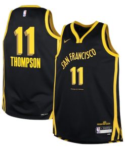 Klay Thompson Golden State Warriors Nike Youth  Swingman Replica Jersey - City Edition - Black