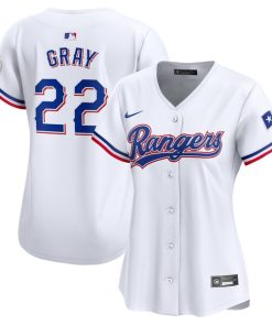 Jon Gray Texas Rangers Nike Women's  Home Limited Player Jersey - White