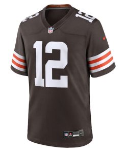 Alternative view of Shedeur Sanders Cleveland Browns Nike Youth Game Jersey - Brown