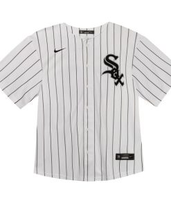 Alternative view of Yoan Moncada Chicago White Sox Nike Toddler Home Game Jersey - White