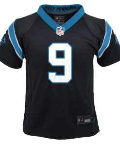 Alternative view of Bryce Young Carolina Panthers Nike Preschool Player Game Jersey - Black
