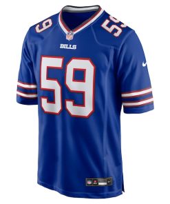 Alternative view of Shaq Lawson Buffalo Bills Nike Team Game Jersey -  Royal