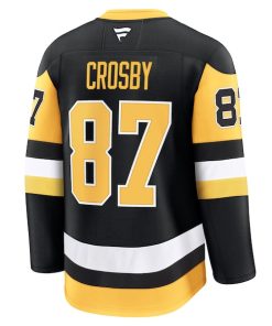 Alternative view of Sidney Crosby Pittsburgh Penguins  Home Premium Jersey - Black