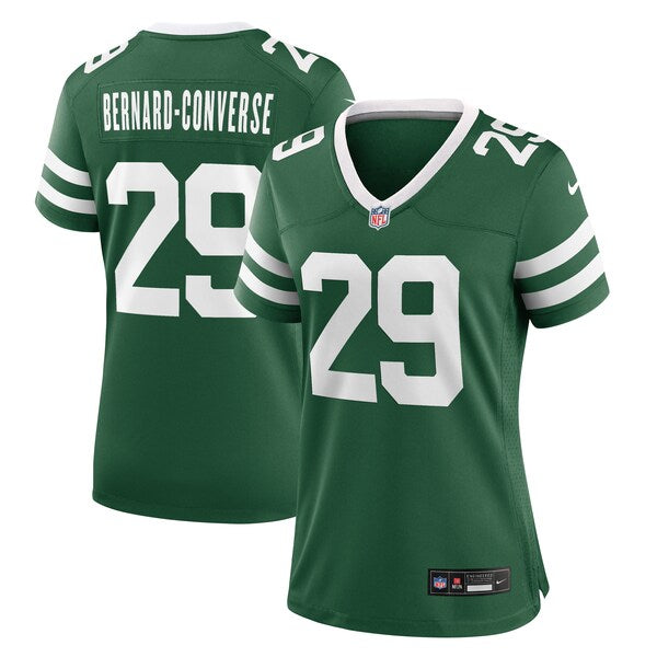 Jarrick Bernard Converse New York Jets Nike Women's Team Game Jersey - Legacy Green - Image 2