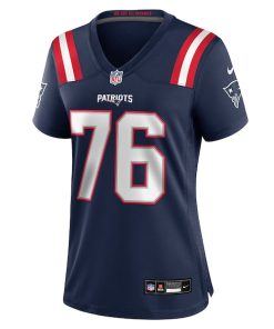Alternative view of Morgan Moses New England Patriots Nike Women's Team Game Jersey -  Navy