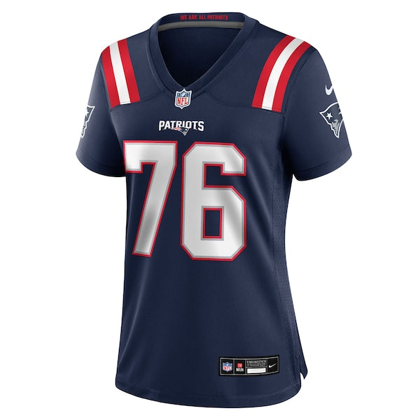 Morgan Moses New England Patriots Nike Women's Team Game Jersey - Navy - Image 2