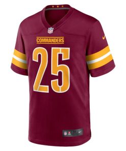 Alternative view of Benjamin St-Juste Washington Commanders Nike Player Game Jersey - Burgundy