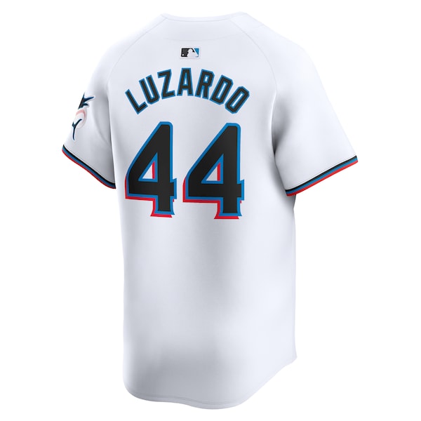 Jesus Luzardo Miami Marlins Nike Home Limited Player Jersey - White - Image 3