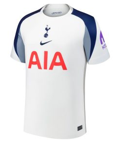 Alternative view of Tottenham Hotspur Nike 2025/26 Home Replica Custom Jersey - White