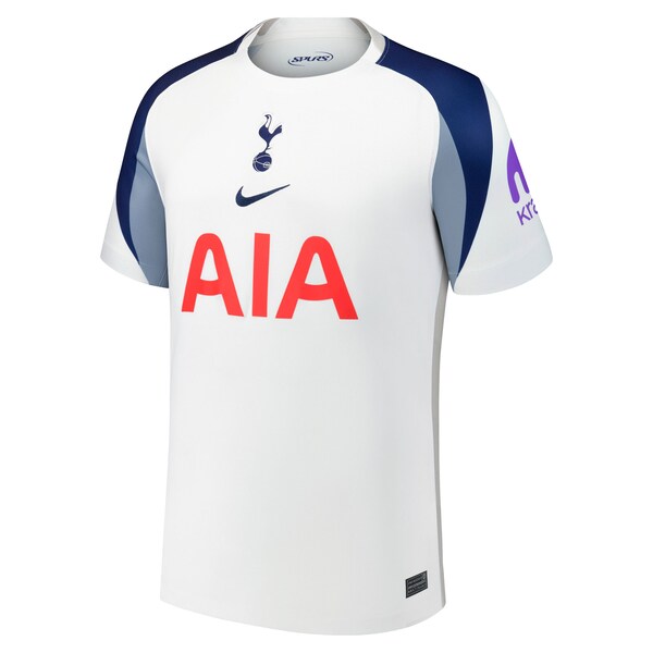Tottenham Hotspur Nike 2025/26 Home Replica Custom Jersey - White - Image 2